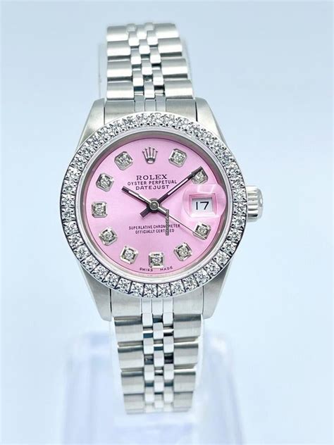 pink rolex for sale|pink rolex for women.